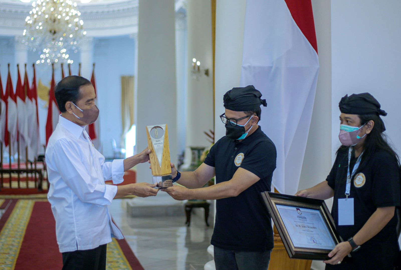 Momentum Kogres JKPI 2021 di Bogor, Wabup Siak Temui Jokowi 