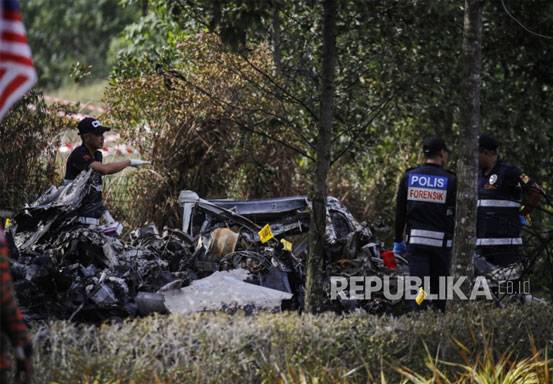 Pesawat Jatuh di Selangor Malaysia