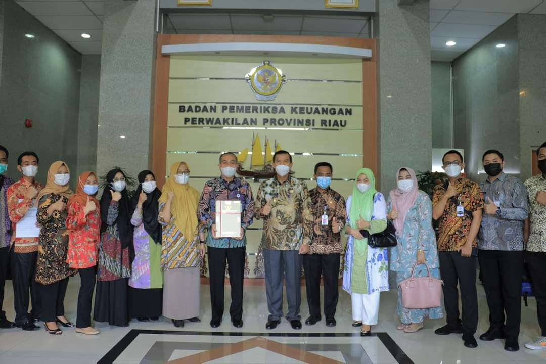 Berturut-turut, LKPD Pemko Pekanbaru Raih Predikat WTP dari BPK Riau