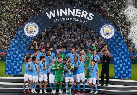 Selamat! Manchester City Juara Piala Super Eropa 2023
