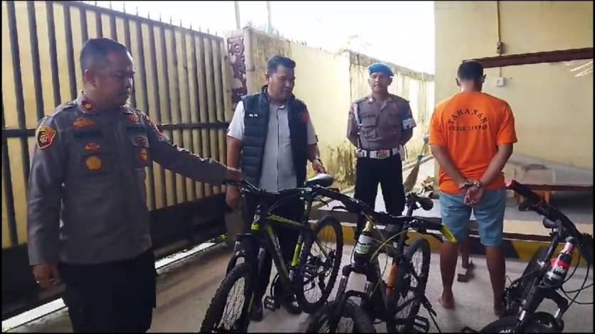 Pria di Pekanbaru Tukar Sepeda Curian dengan Sabu Paket Rp100 Ribu