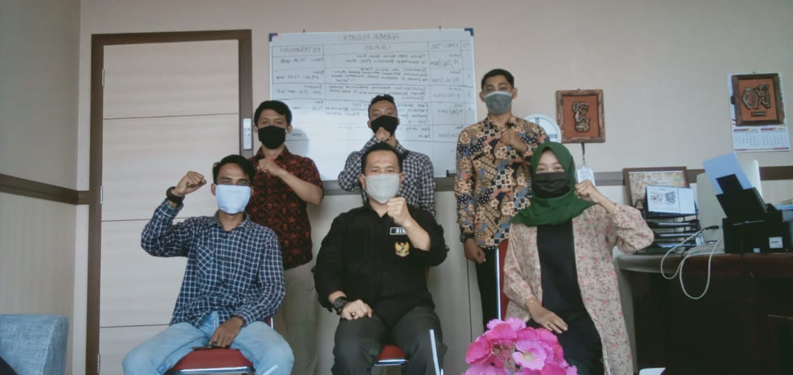 Sambangi Kantor Bawaslu Provinsi Riau, LP2D Siap Sukseskan Pemilu dan Pilkada