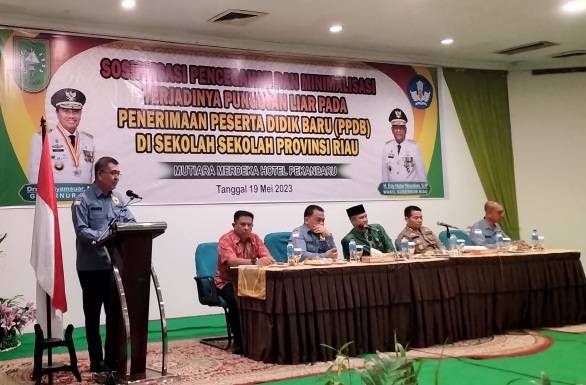 PPDB Tahun 2023 Sudah Dekat, Ini Pesan DPRD Riau