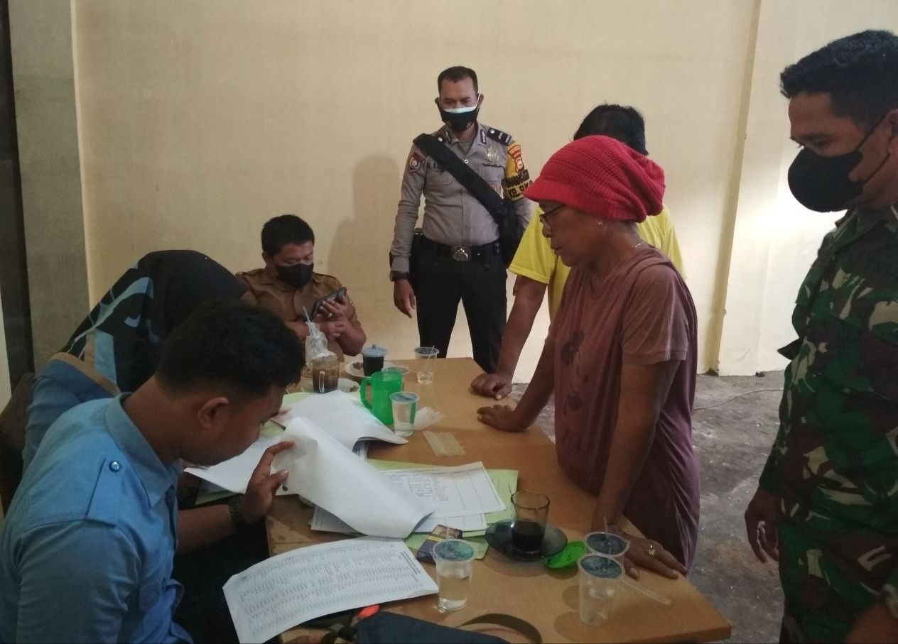 Babinsa Gelar Pendampingan Penertiban Pasar Sukaramai