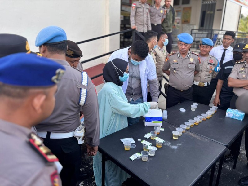 Lima Oknum Personel Positif Narkoba, Kapolres Meranti Tegaskan Tak Ada Toleransi