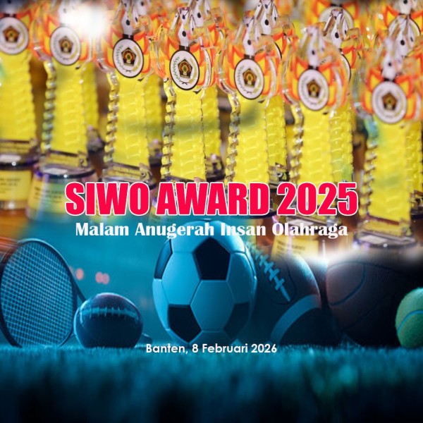 PWI Pusat Luncurkan Siwo Award 2025: Ajang Penghargaan Tertinggi Atlet, Pelatih dan Pemangku Olahraga