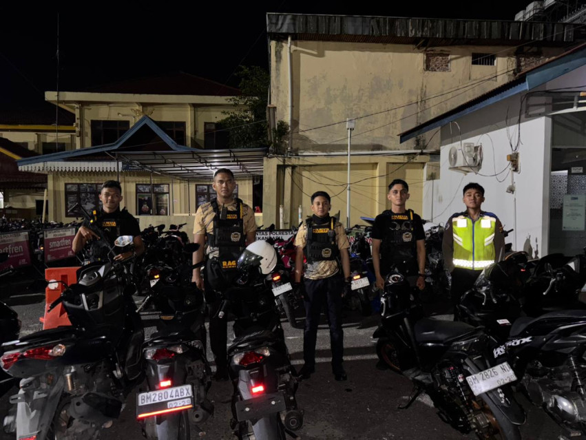 Tim Raga Pekanbaru Sisir Daerah Rawan, 28 Motor Diamankan