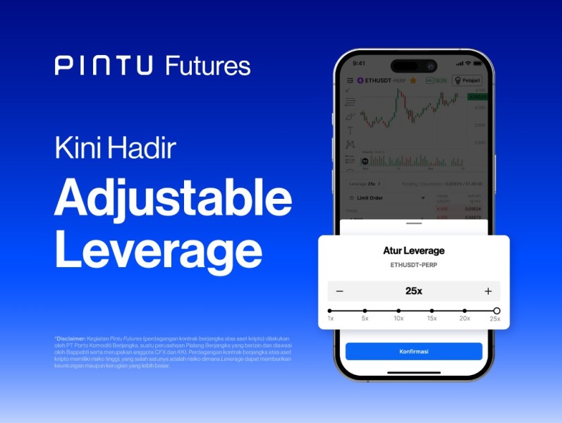 Fitur Adjustable Leverage dan Initial Margin Buffer Hadir di Pintu Futures!