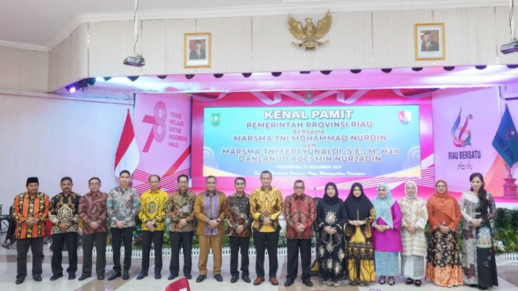 Kenal Pamit Danlanud Roesmin Nurjadin, Mohammad Nurdin Sampaikan Salam Perpisahan