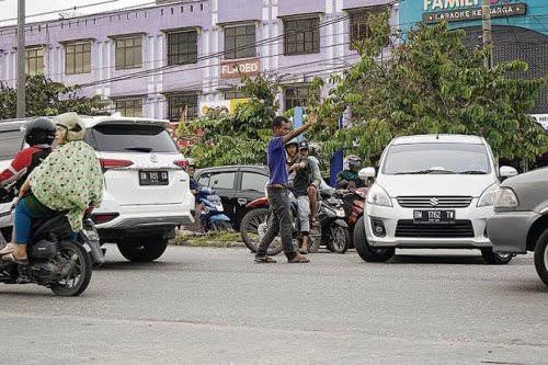 Dishub Pekanbaru Rutin Tertibkan Pak Ogah