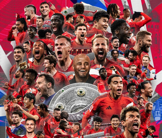 Bayern Munchen Juara Bundesliga, Kane Raih Gelar Pertama