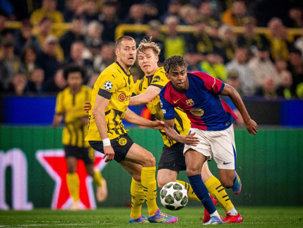 Dipermalukan Dortmund 3-1, Barcelona Lolos ke Semifinal Liga Champions