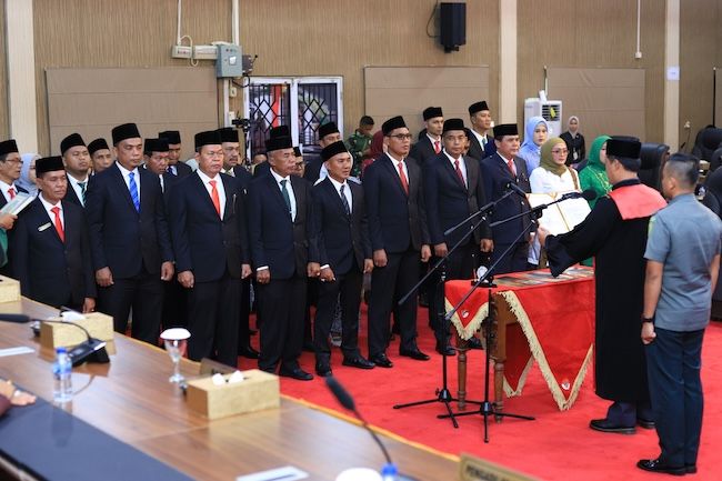 30 Anggota DPRD Kepulauan Meranti Terpilih Dilantik