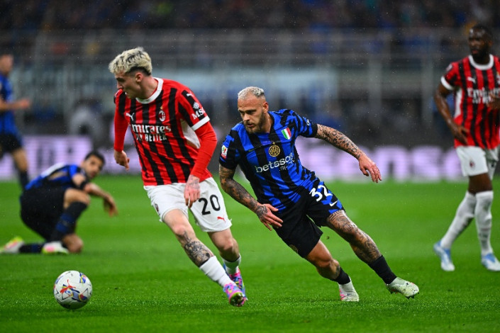 AC Milan Hancurkan Impian Inter Raih Treble dan Melaju ke Final