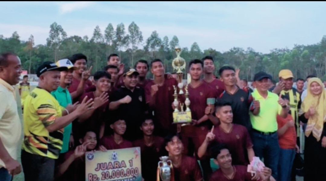 Wabup Nasarudin Hadiri Penutupan Final Sepakbola Dundangan CUP