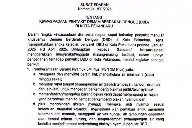 Pemko Pekanbaru Matangkan Persiapan LPS