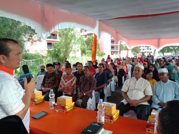 Warga Bambu Kuning Antusias Hadiri Reses Ketua DPRD Pekanbaru