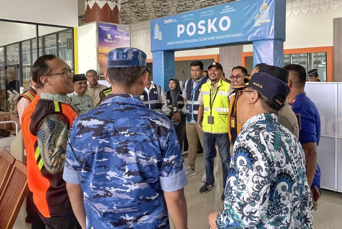 Bandara SSK II Pekanbaru Dirikan Posko Lebaran