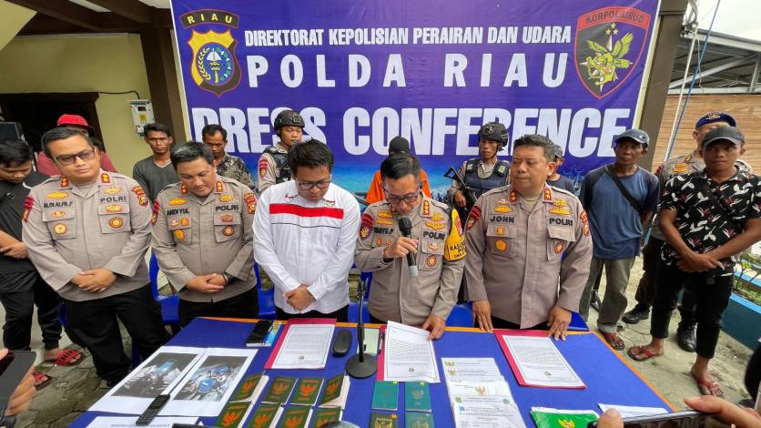 Polda Riau Gagalkan Penyelundupan Pekerja Migran Ilegal dari Malaysia