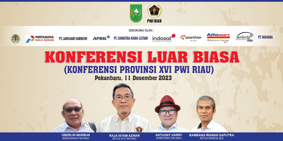 DPT  KLB PWI Riau Segera Diumumkan