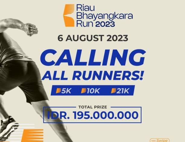 Berhadiah Mobil, Pendaftaran Riau Bhayangkara Run di Pekanbaru Sudah Dibuka