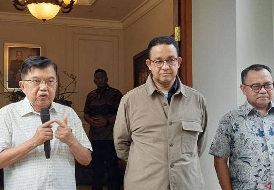 Jusuf Kalla Resmi Nyatakan Dukungan ke AMIN