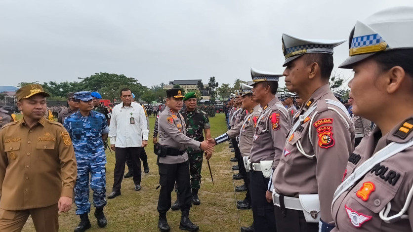 3.452 Personel Dikerahkan Amankan Mudik Idulfitri di Riau