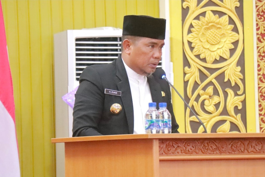 Bupati Pelalawan Serahkan 2 Ranperda Tahun 2024 Pada Rapat Paripurna Bersama DPRD