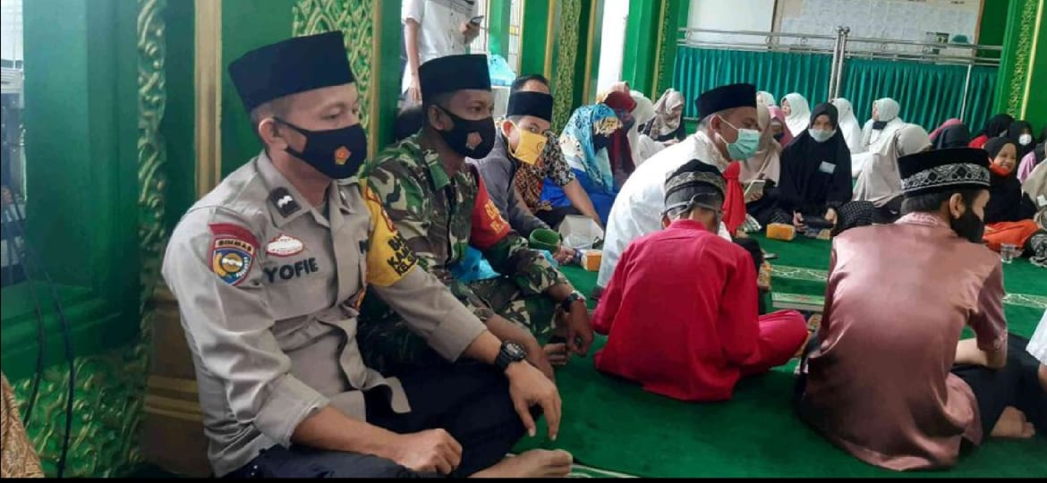 Babinsa Hadiri MTQ Kelurahan di Masjid Darul Amal 