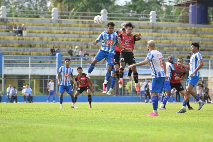 Berjalan Sengit, Pertandingan PSPS Riau vs Sada Sumut FC Imbang 1-1