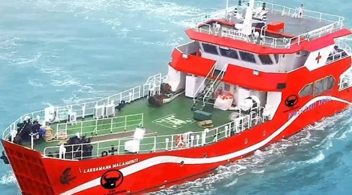 Rumah Sakit Apung Laksamana Malahayati Singgah di Dumai, Ada Pengobatan Gratis