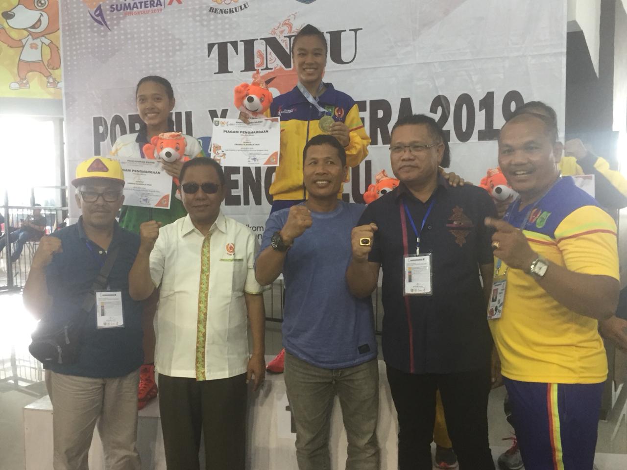 Pertina Riau Sabet Tiga Medali Emas di Porwil Sumatera X