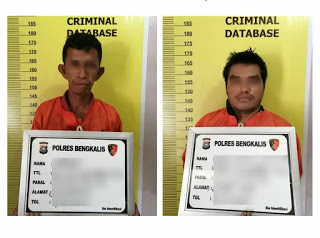 Resnarkoba Polres Bengkalis Amankan Kurir  dan Pengedar Sabu