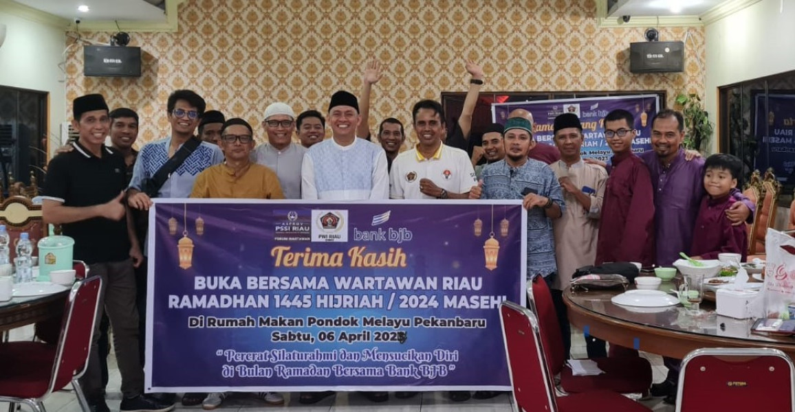 Pererat Silaturahmi, Siwo PWI Riau Gelar Buka Bersama