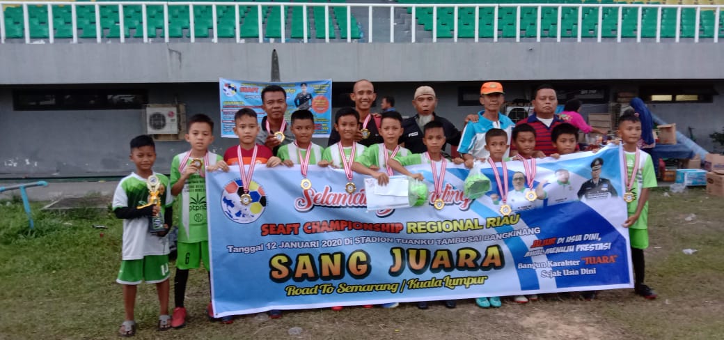 Juara SEAFT Region Riau, Junior PTPN5 Wakili Riau di Tingkat Nasional
