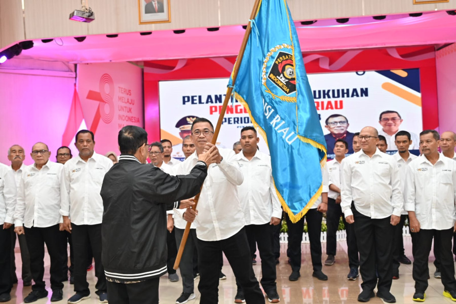 PWI Riau 2023-2028 Resmi Dilantik: Tingkatkan Kualitas Kembalikan Harkat Martabat PWI
