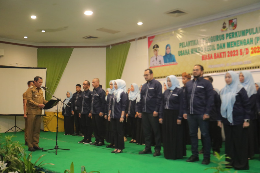 Pj Wali Kota Pekanbaru Lantik dan Kukuhkan Ketua Forum UMKM