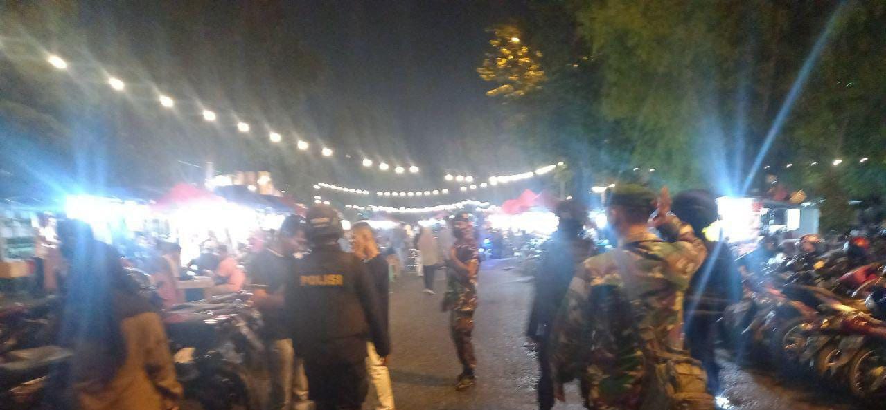Babinsa Kelurahan Sukaramai Patroli Sinergitas TNI Polri 