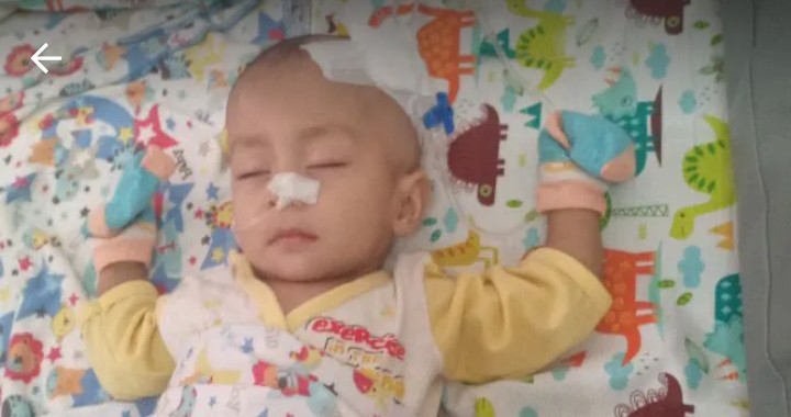 Yuk!Warga Riau Bantu Kaina Dinara Bayi Manis Penderita Jantung Bocor 