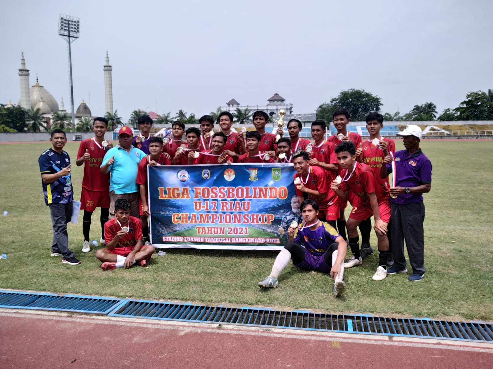 Juara Liga Fossbolindo 2021, Puma Kabupaten Siak Wakil Riau di Tingkat Nasional 
