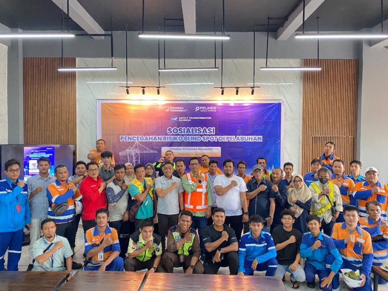 TPK Perawang Sosialisasikan Bahaya Blind Spot