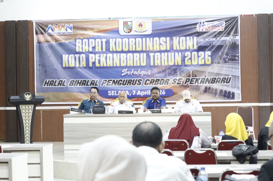 KONI Pekanbaru Bentuk Tim TPP, Penjaringan Calon Ketua Umum KONI Kota Pekanbaru 2026-2030 Segera Dimulai
