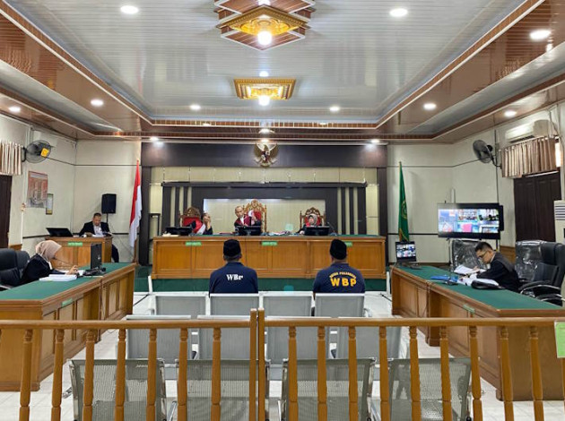 Mantan Ketua, Bendahara LAMR Pekanbaru Divonis 5 dan 4,6 Tahun Penjara