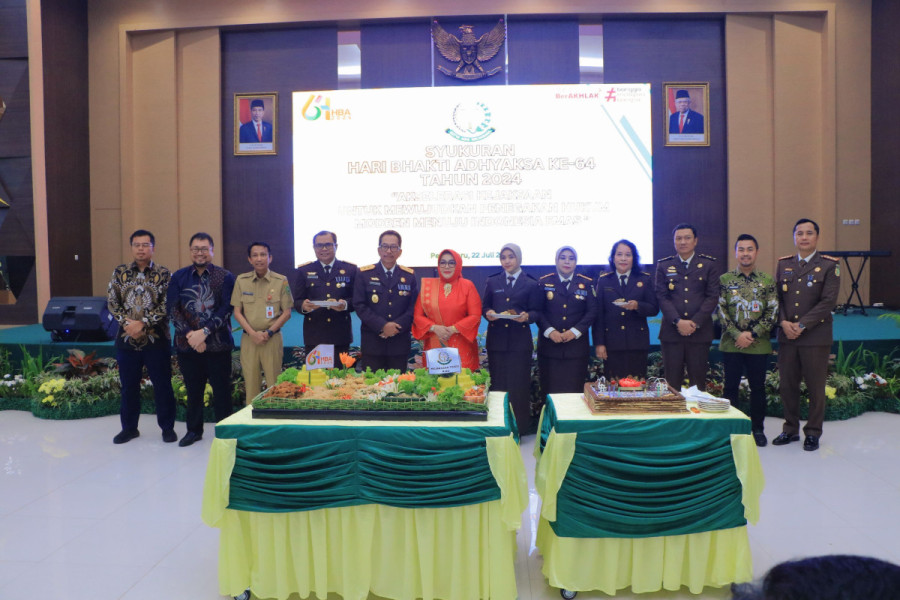 Pj Wali Kota Pekanbaru Hadiri Syukuran HUT Ke-64 Adhyaksa