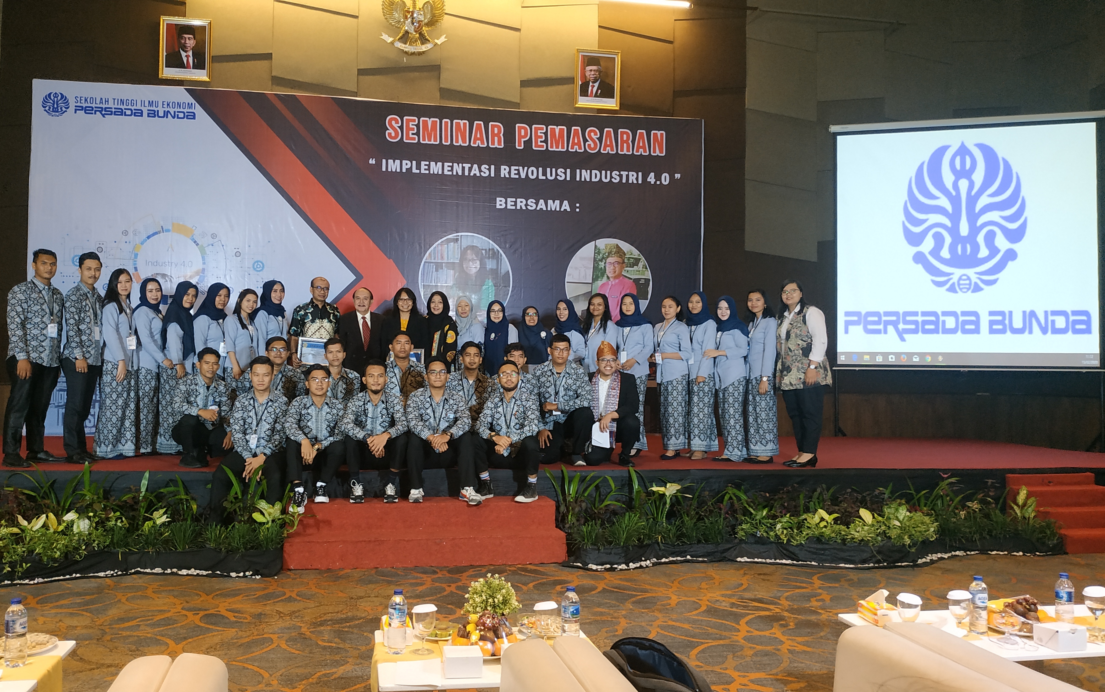 247 Mahasiswa STIE Persada Bunda Ikuti Seminar Pemasaran Revolusi Industri 4.0