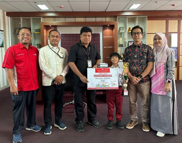 Lomba Faber Castel Family Art 2024, Siswa SD Pekanbaru Ini Dapat Hadiah Wisata ke Hongkong