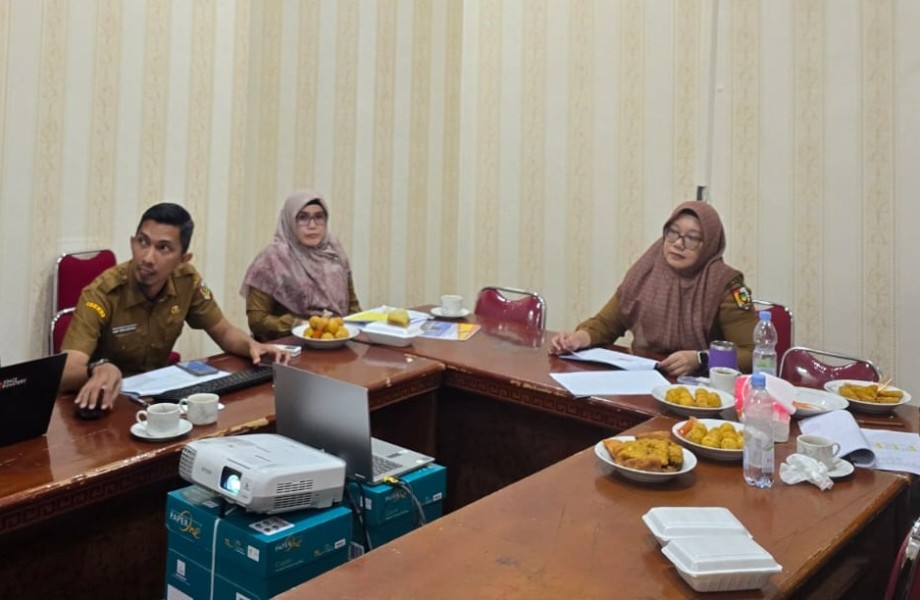 Kabid Aset BPKAD Pekanbaru Ikuti MCP dan Tindak Lanjut Aksi SPI Melalui Zoom Meeting