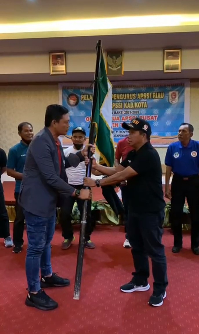 26 Pengurus APSSI Riau Dilantik, Ini Pesan Ketua APSSI Pusat dan Kadispora Riau