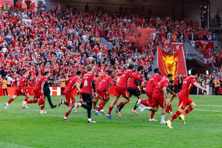 Liverpool Lumat Tottenham 5-1: The Reds Juara Liga Inggris