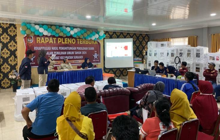 Rekapitulasi Suara Tingkat Kota, Pasangan AMIN Unggul di Harjosari
